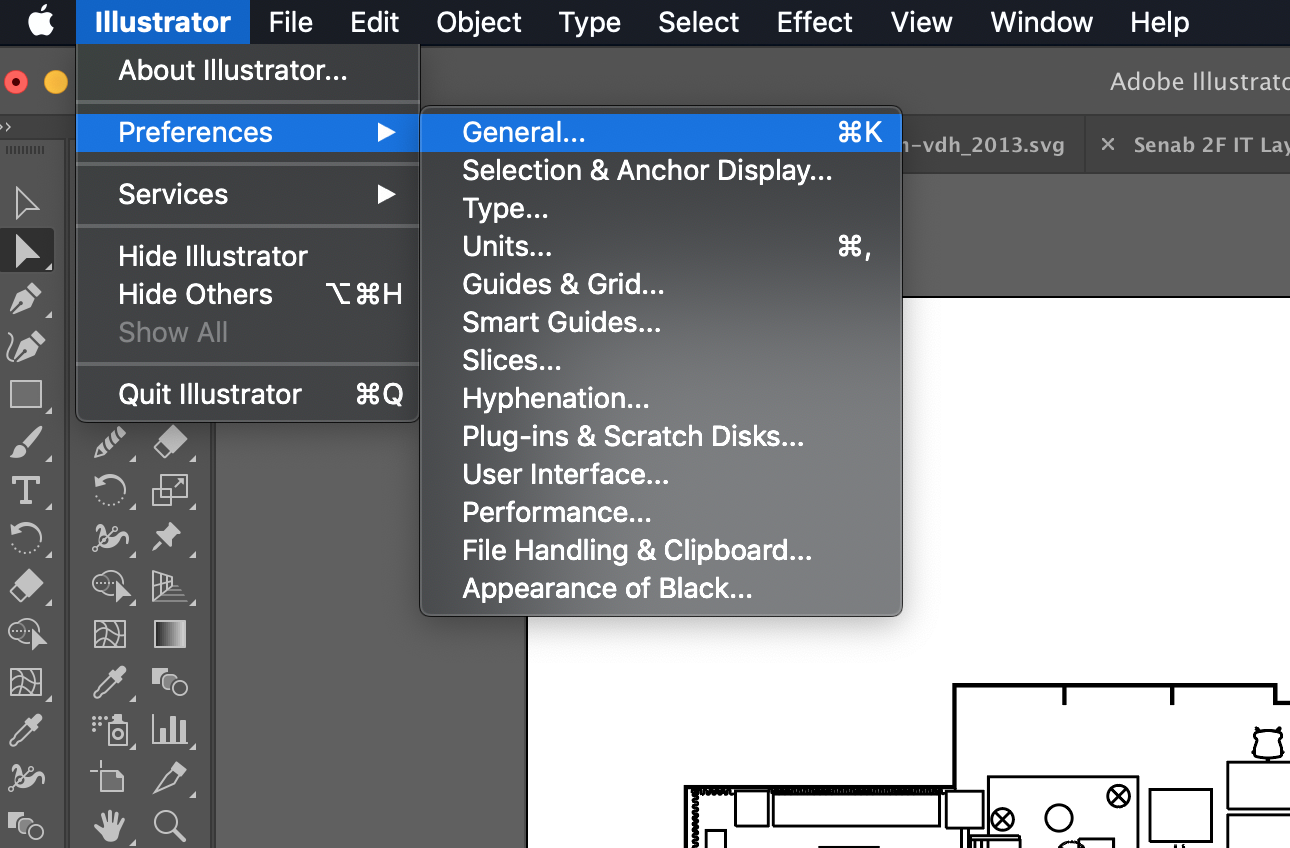 Illustrator Preferences